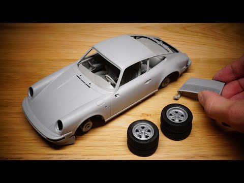 Revell Porsche 911 G kupė surenkamas modelis 1:24 (17,9 cm) video
