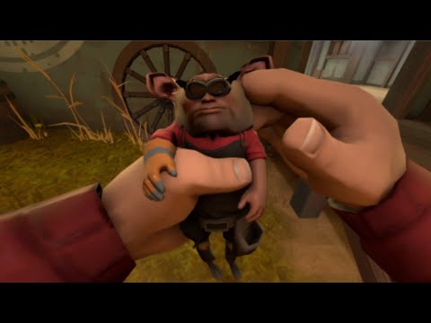 Soldier finds a Newborn Engie Kitten [SFM]