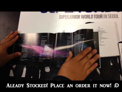 [Ktown4u Unboxing] [DVD] Super Junior World Tour in Seoul [Super Show5]