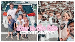 DAY IN THE LIFE // ROAD TRIP TO DISNEY WORLD // FAMILY OF 7 // ON CLOUD CLYNE