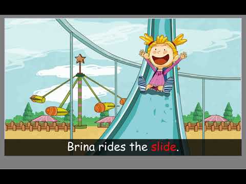 EFL Phonics 4 Unit 3 Story - gl pl sl