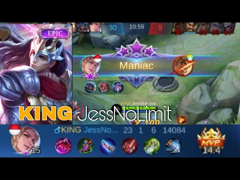 Epic Moment KING JessNoLimit | Lancelot Epic Mobile Legend Bang Bang