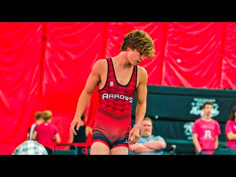 117 – TJ Meyer {G} of Walton KY defeated Easton Lyons {R} of Alto MI by Fall at 2:54