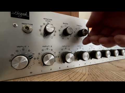 VIDEO ADDED: Bozak CMA 10-1 1960s Microphone Preamp, Mixer, Equalizer 481 transformer, like Altec 4722 image 12