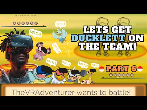 Lets Welcome Ducklett To The Team! | POKEMON VR