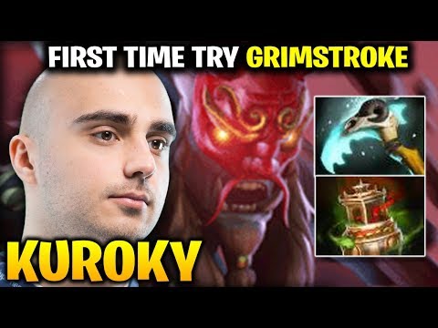 Kuroky First Time Play Grimstroke After TI8