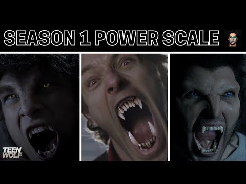 Teen Wolf Season 1 Power Scale - Weakest to Strongest
