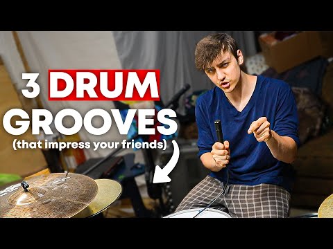 3 Drum Grooves That Will Impress Your Friends