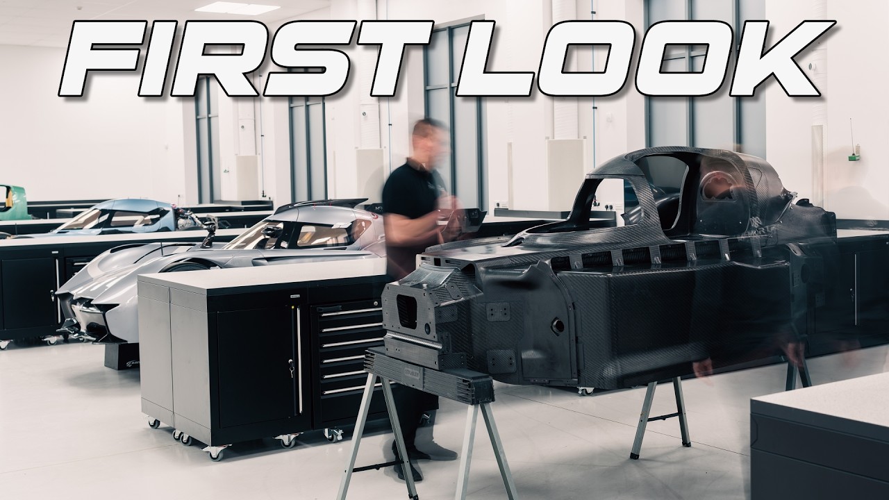 McMurtry Speirling Pure first production chassis in the new Wotton-under-Edge factory