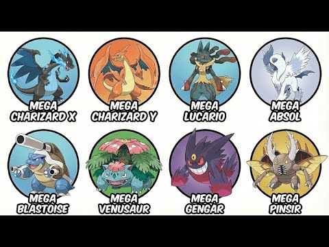 Every Mega Evolution Explained in 1hour and 18 minutes!