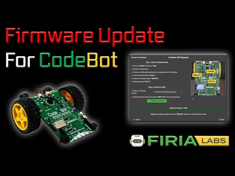 How to Update CodeBot Firmware