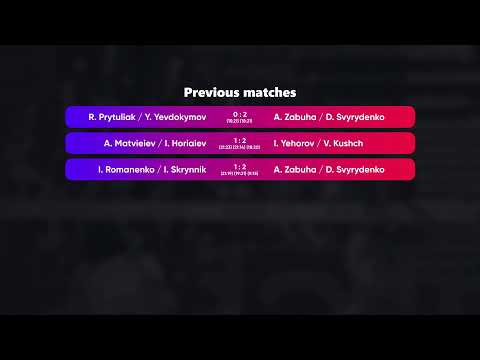 21:00 R. Prytuliak / Y. Yevdokymov - A. Matvieiev / I. Horiaiev 13.11.2022 |Winners Beach Volleyball