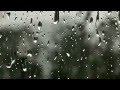 Футаж-Капли дождя на стекле 