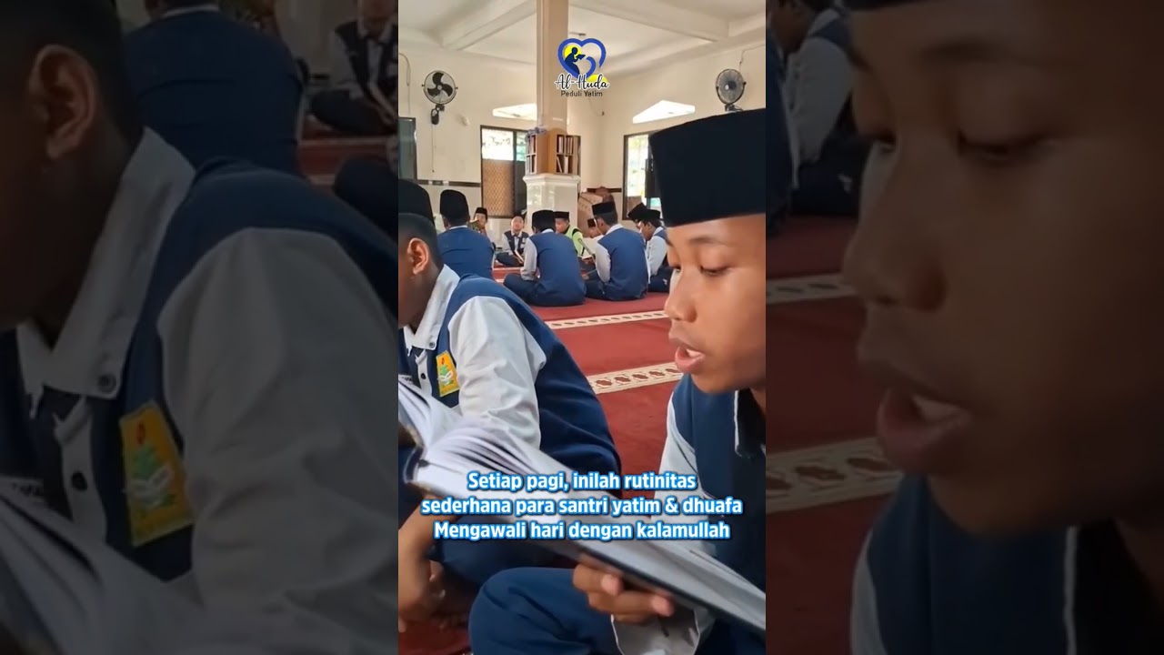 [Daily Activities] Kegiatan Harian Santri Yatim Penghafal Al-Qur'an #alhudapeduliyatim #shrots