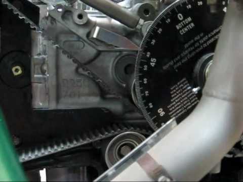 Subaru cam degree can timing