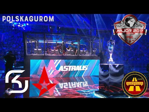 SK Gaming vs Astralis | Map 2 (OVERPASS) | PGL Major Kraków 2017 | Quarter-Final | BO3 | 1080p60fps