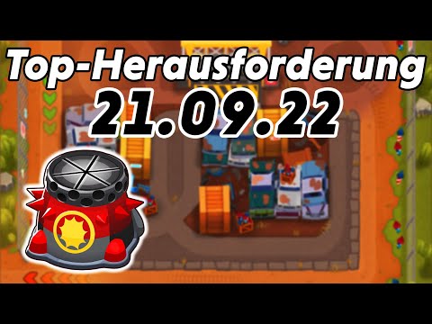 Top-Herausforderung 21.09.2022 - Schrottplatz [#BloonsTD6]