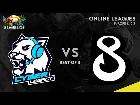 CyberLegacy vs B8 Game 3 | ESL One Los Angeles Online: EU & CIS