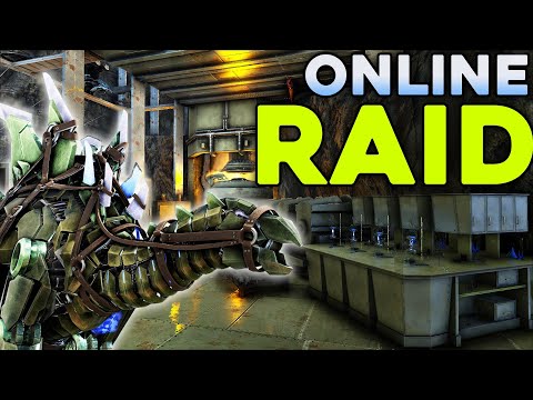 Online Raiding My OLD BASE LOCATION for Insane Profit! - ARK PvP