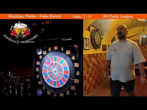 Rastislav Pfeifer - Peter Bartoš (KH Darts League)
