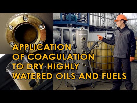 Oil Dehydration with Very High Water Content