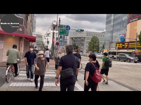 【HDR】Japan Walk - Imaike Station | 今池駅 | (ASMR 19 minutes)
