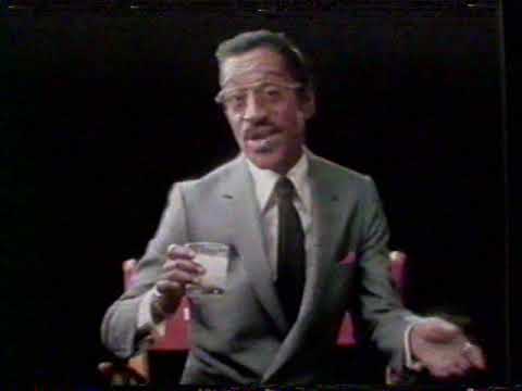 1980 Alka Seltzer "Sammy Davis Jr - After a big night. Plop Plop Fizz Fizz" TV Commercial