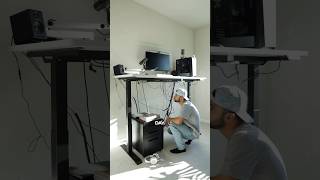 DAY 27 | THE PERFECT CABLE MANAGEMENT🔥 #desksetup #cablemanagement #pcgaming #standingdesk #jayhym