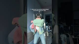 In fact, “milk cotton” yarns contain no cotton at all 🤡 #crochet #fiberart #squidgame2 #yarntalk