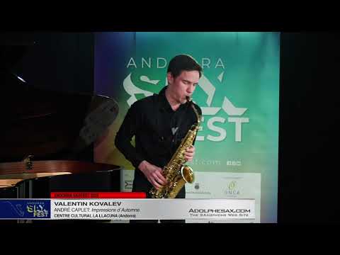 Andorra SaxFest 2019 1st Round   Valentin Kovalev   Impressions d´Automne by Andre Caplet