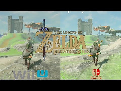 The Legend of Zelda: Breath of the Wild - Wii U vs Switch