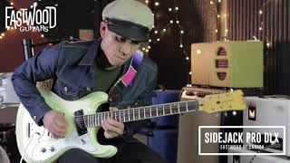 Video thumbnail for Eastwood Sidejack PRO DLX guitar - demo by RJ Ronquillo by R.J. Ronquillo