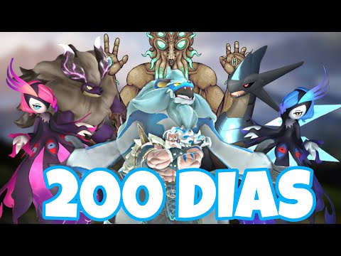 PASSEI 200 DIAS DERROTANDO OS MAIORES CHEFES DO PALWORLD