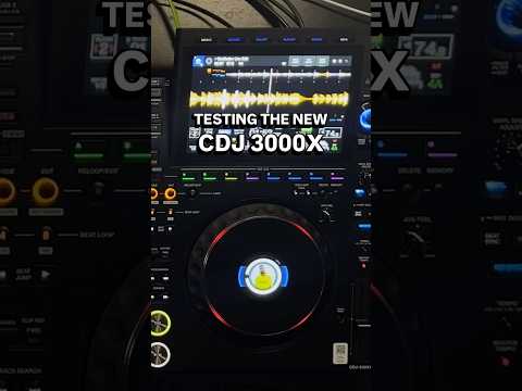 testing the new AlphaTheta CDJ 3000X [Gate Cue & Rekordbox Cloud Library] #realdjing #cdj3000x