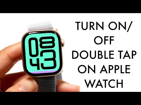How To Enable/Disable Double Tap On Apple Watch Series 10!