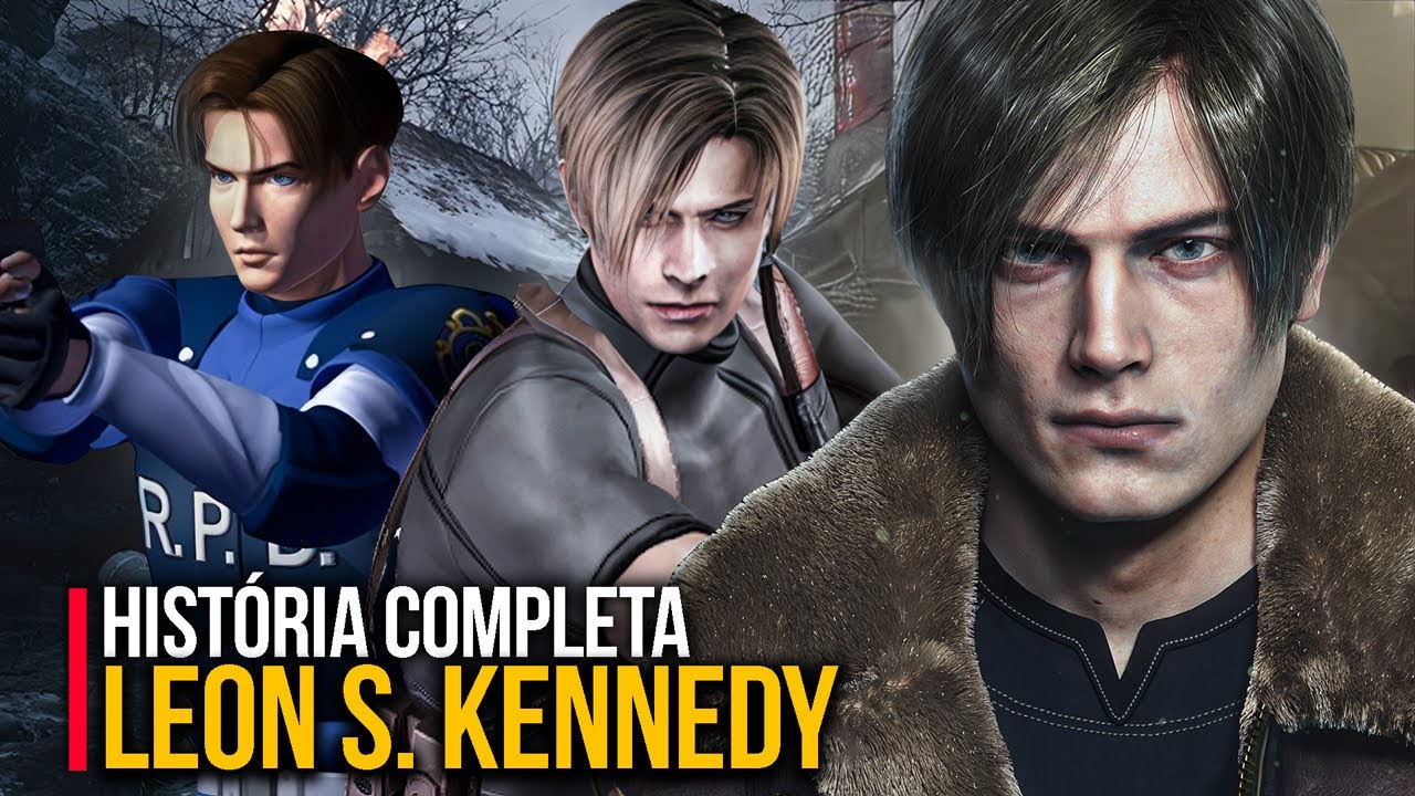 A HISTÓRIA COMPLETA DE LEON S. KENNEDY EM RESIDENT EVIL