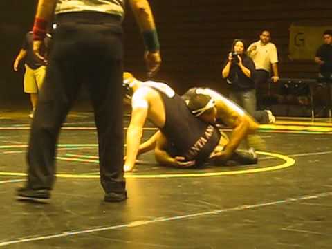 SA vs RH Wrestling Duel Meet 2010 - 184 Pounds: Eric Guetterman vs Dan Thomas