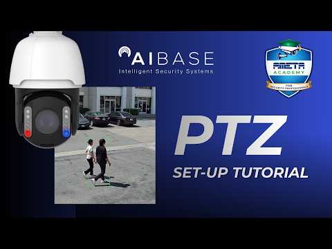 Set up ptz presets auto-tracking