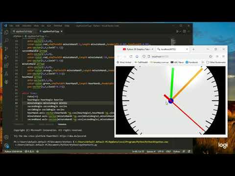 Vpython Clock Homework