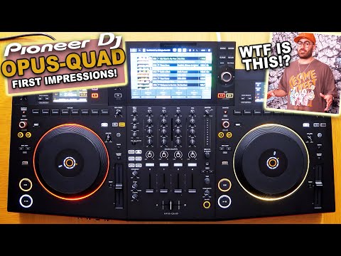 Pioneer DJ OPUS-QUAD - Not what we expected! Quick look & first impressions #TheRatcave