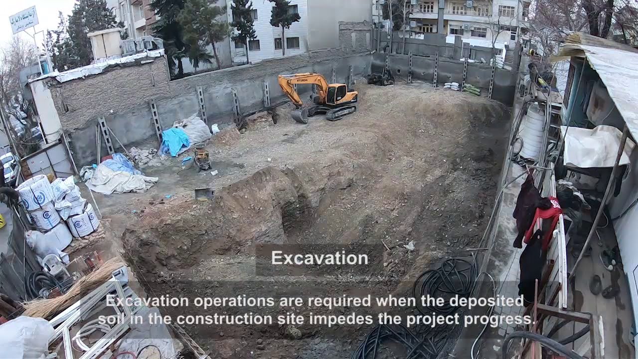 Building excavation