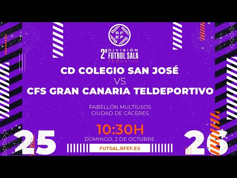 CD Colegio San José - CFS Gran Canaria Teldeportivo | Segunda División Femenina Jornada 7