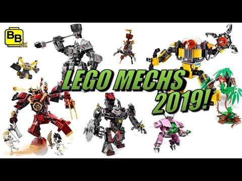 2019 LEGO MECHS, SO FAR!!