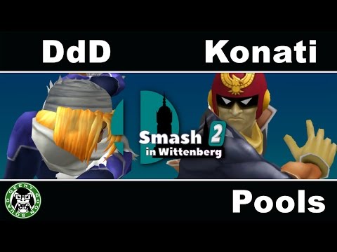 SiW2 - DdD (Sheik) Vs. Konati (Cpt.Falcon) - Pools - Melee Singles