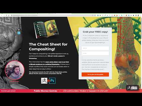ZBrush Guides: Make it Happen in ZBrush! - Pablo Munoz Gomez - ZBrush 2022