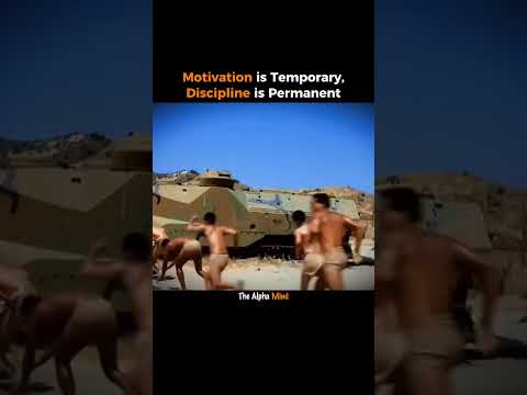 Motivation Is Temporary. Discipline Is Permanent #discipline #consistency #mentalstrength