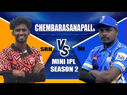 MINI IPL CHEMBARASANAPALLI SEASON 2  | #cricket  #live