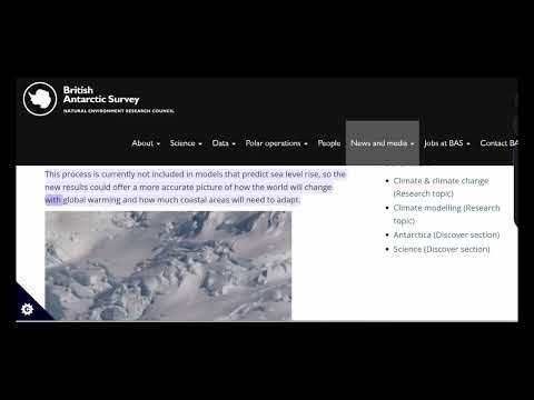 Tipping point grounding zone in Antarctica