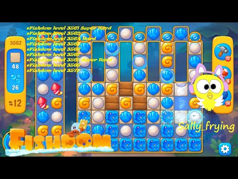 Fishdom level 3561 to 3570