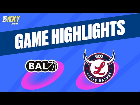 Basketbal Academie Limburg vs. RSW Liege Basket - Game Highlights